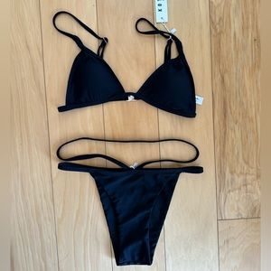 KOTOMI SWIM Black Bikini NWT